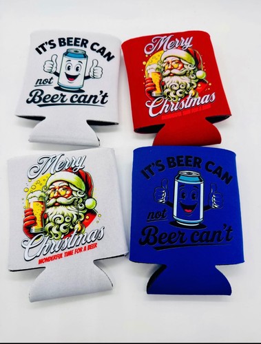 Beer koozie christmas - beer,