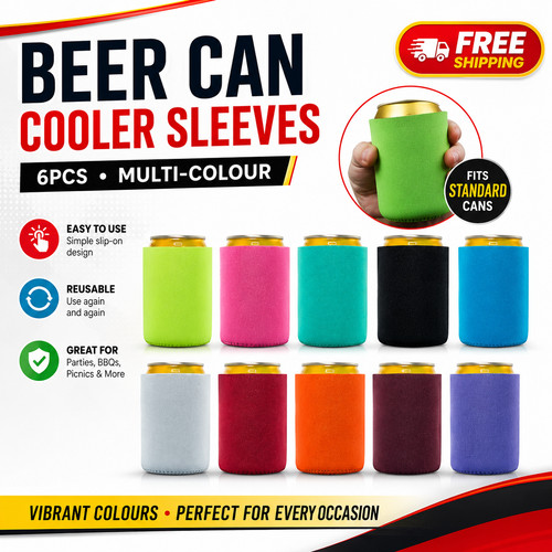 6pcs reusable beer can - 6pcs,