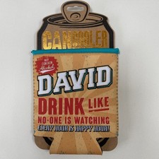 DAVID Beer Can/Bottle Cooler