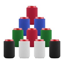 10Pcs Beer Can Cooler Sleeve