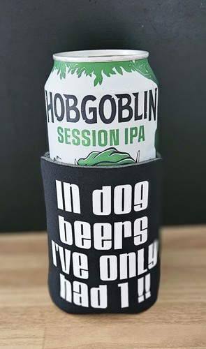 Dog beers fun - dog,