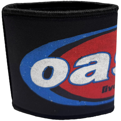 Oasis live tour koozie - 25, beer