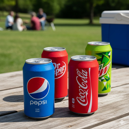 Silicone soda can - can, hide