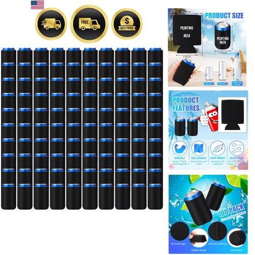 100 pack blank beer can - blank, cooler