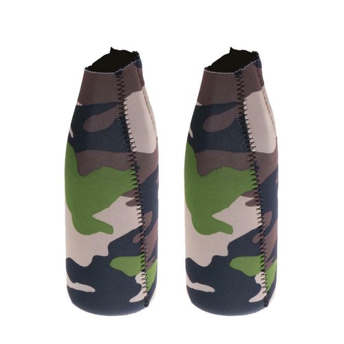 2pcs zip neoprene bottle - zip, up