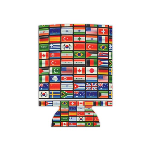 World flags can beer - world,