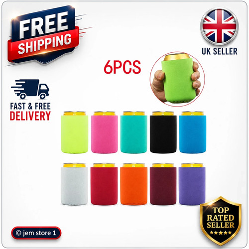 6pcs reusable beer - can, cooler